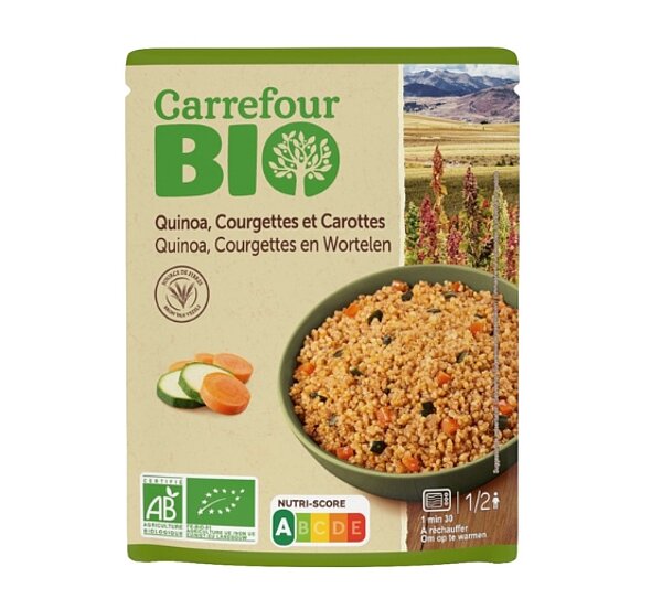 Mélange bio quinoa courgettes carottes de CARREFOUR BIO
